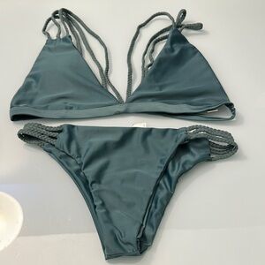 Teal Bikini Set